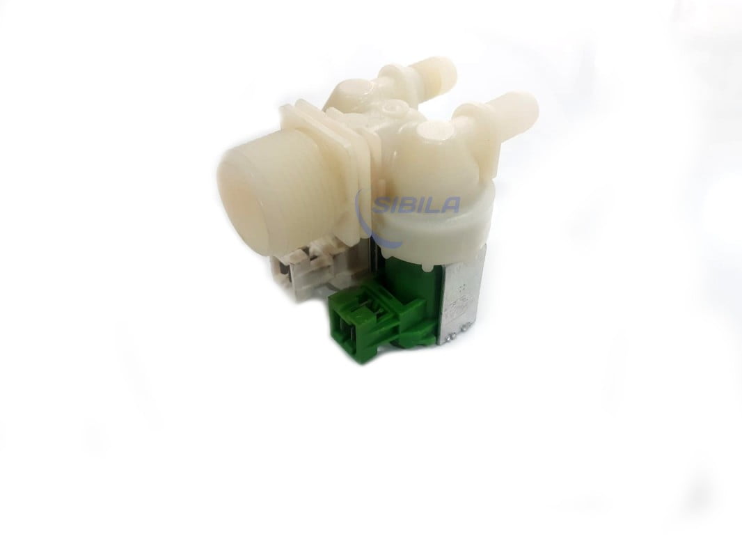ELECTROVÁLVULA LAVADORA 2 VÍAS SALIDA 180º