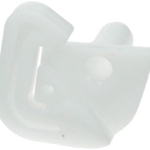 Bisagra izquierda de plástico Indesit C00115404 compatible con frigoríficos Indesit, Ariston y Scholtes