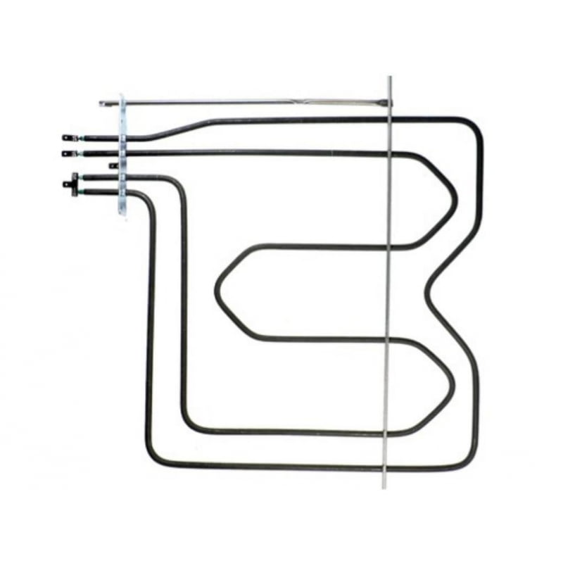 Resistencia grill compatible Fagor 2HAF31E para hornos Edesa, Aspes