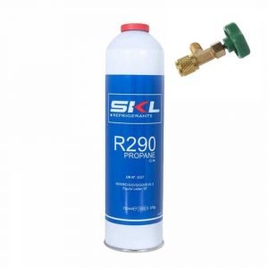 Gas refrigerante R290a + llave de servicio
