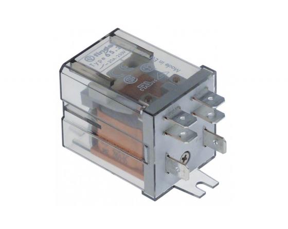 Relé Finder 16A 62.82.8.230.0300 relé bipolar de potencia 16 amperios a 230V con conexión Faston para electrodomésticos y equipos industriales
