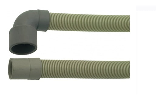 Manguera Desagüe Con Codo Ø24x1800mm