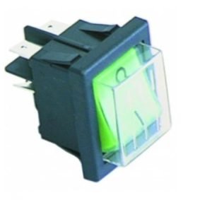 Pulsador Verde 230V Dihr