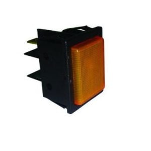 Piloto Ambar 30x22mm Linea Blanca