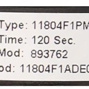 Programador CDC 11804 de 120 segundos 230V con 4 micros y eje de 23 mm