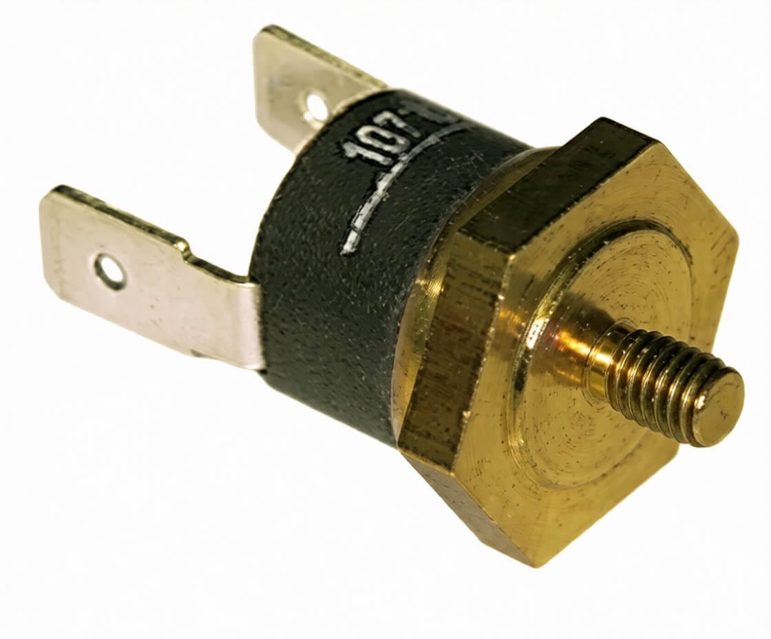 Termostato Bimetálico 140ºC Con Tornillo M4