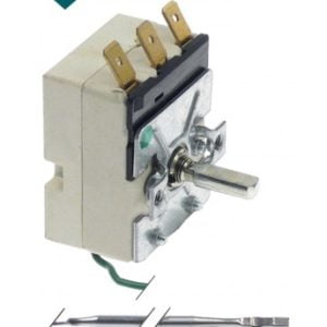 Termostato Calderín 90ºC Bulbo Ø6x125mm