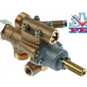 Grifo Gas PEL22S/O Parte Plana Arriba