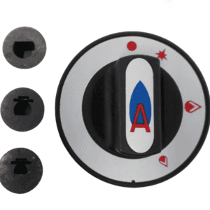 Mando Grifo Gas Cocina Ø77mm Ø6/8/10mm
