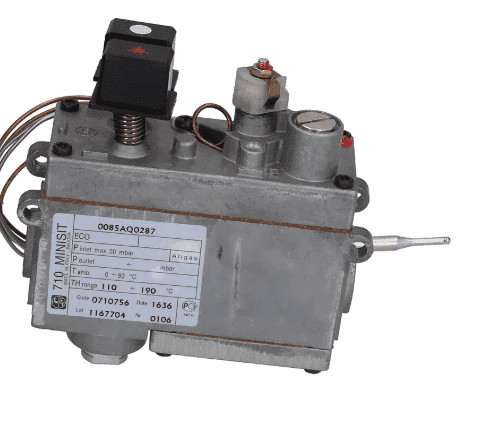 Válvula de gas MINISIT 710 SIT para freidora profesional con regulación de 110 a 190 °C