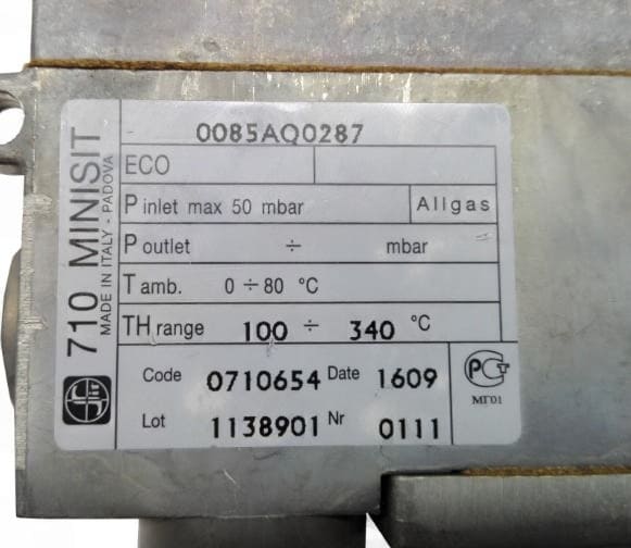 Válvula Minisit 710 100/340ºC - Imagen 2