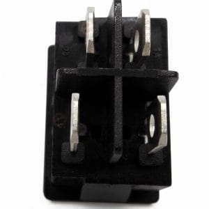 Interruptor Negro 13x19mm 6A 230V