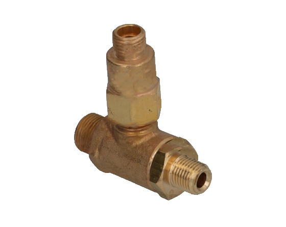 Válvula Regulable 1/4"M - 1/4"M - 3/8"M