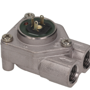 flujómetro rosca 1/4" acero inoxidable con LED