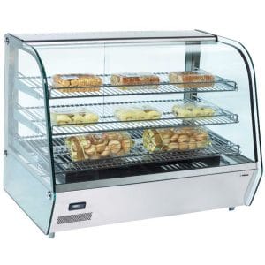 Vitrinas expositoras de sobremesa160 litros VECS-160