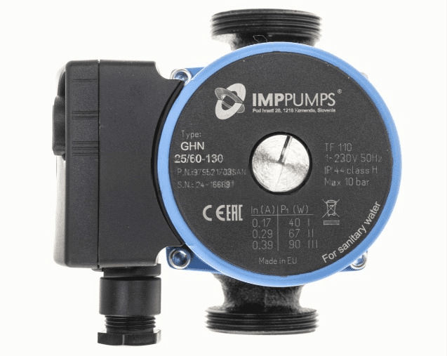 Bomba de Circulación IMP GHN 25/60-130 SANITARY