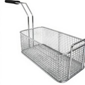 Cesta Freidora 130x250x100mm Hierro Cromado
