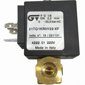 Electroválvula 2 Vías 1/8" 230V 50/60Hz 16VA