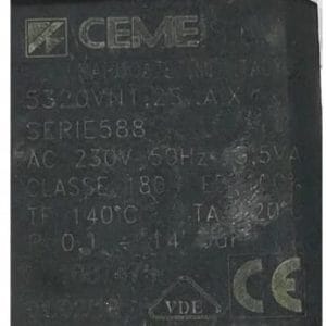 Electroválvula 3 Vías 230V 1/8" Vitón 14 bar