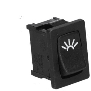 Interruptor Negro 19×12 mm 10A 125/230V