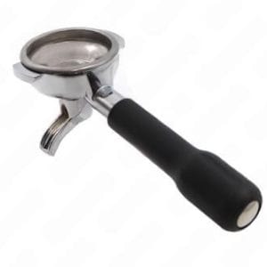 Portafiltro 1 Vía Negro Completo