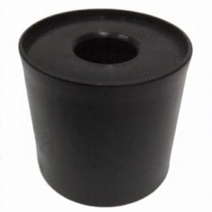 Pata Alzadora Ø58 mm con Agujero Tornillo Ø10 mm