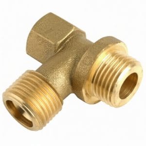 Racor 1/2" M × 1/2" M × 1/4" H