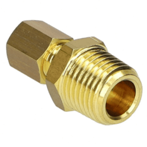 Racor Automático Recto G1/4 M – Tubo 4 mm para Cafetera Expobar