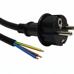 Clavija con Cable 3x2,5 mm 16A 230V 1800 mm