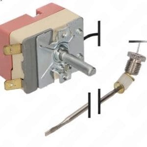 Termostato Freidora 60°C a 215°C 16A 230V