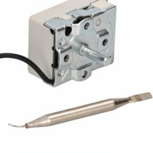 Termostato Freidora 40°C a 220°C 16A 400V 1 Polo Conmutado